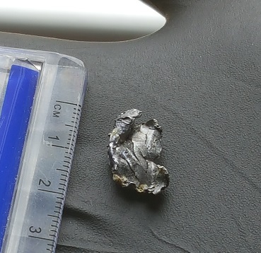 Photo of the bullet fragment